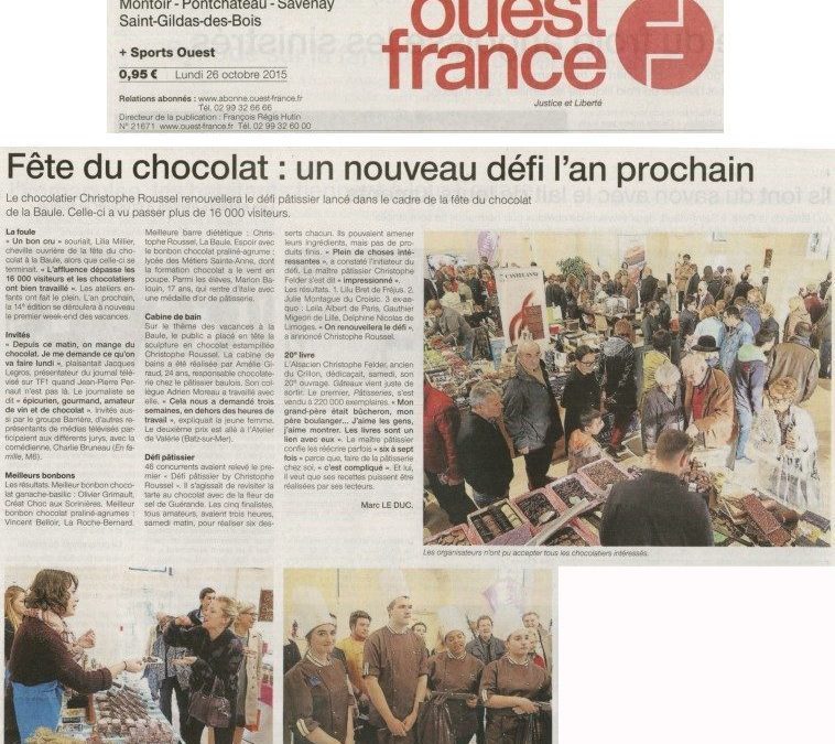 La Fête du chocolat de La Baule- OF 26-10-15